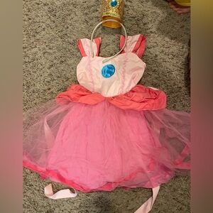 Princess peach costume 3t